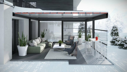 Биоклиматическая всесезонная конструкция (веранда) Б3Т