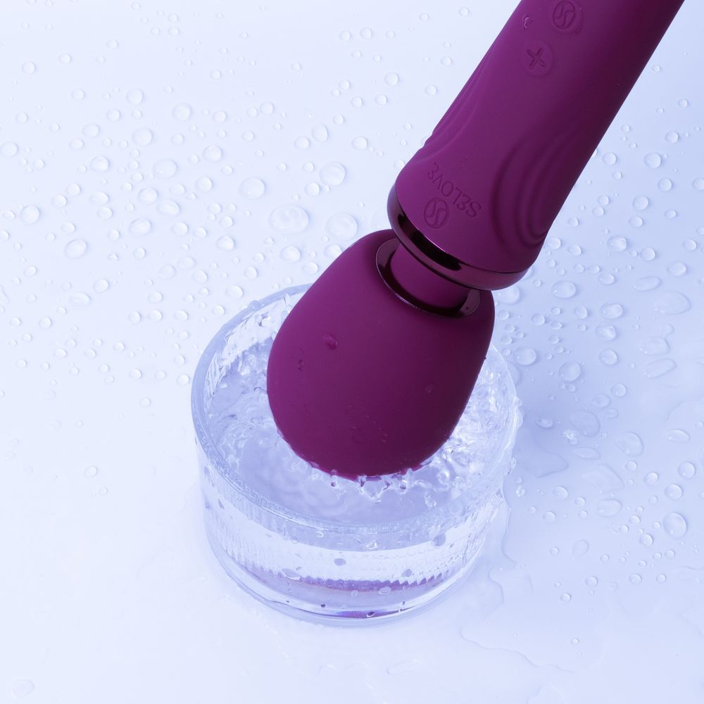 Wand-вибратор Selove Vela, фиолетовый, 20 режимов