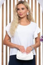 Блуза Городской шик (белая) Б10199 LT Collection