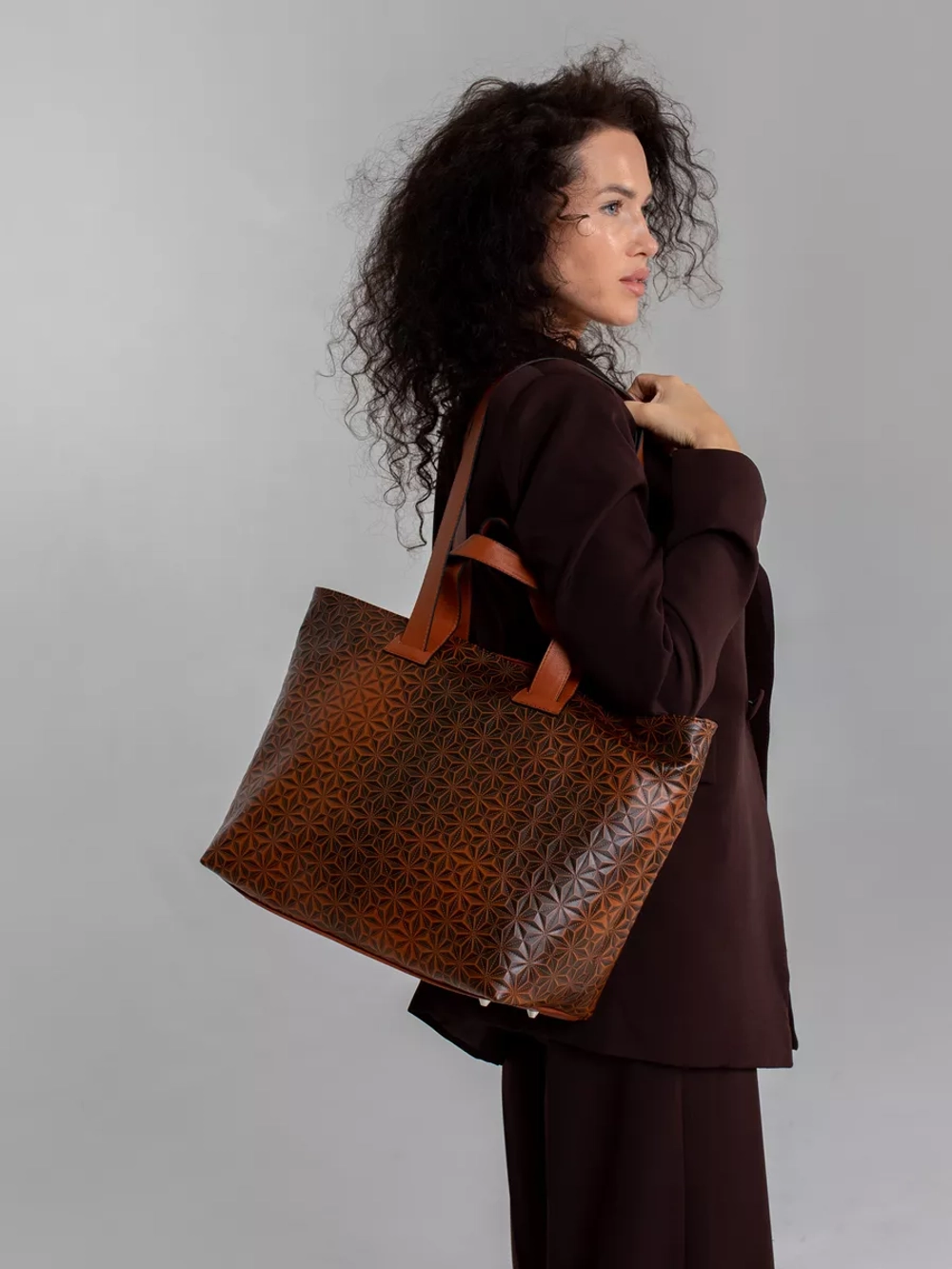 сумка большая через плечо шоппер