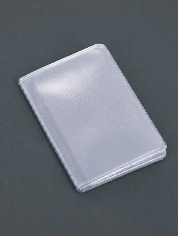 Вкладыш вертикальных визиток, 18 страниц, прозрачный