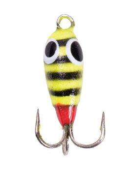 Мормышка вольфрамовая Lucky John ЧЕРТИК с отверстием 040/526