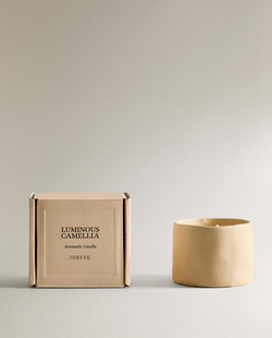 Zara Home - Ароматическая свеча светящаяся камелия, 150 г