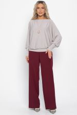 Блуза Муза (серо-бежевая) Б15043-5М LT Collection