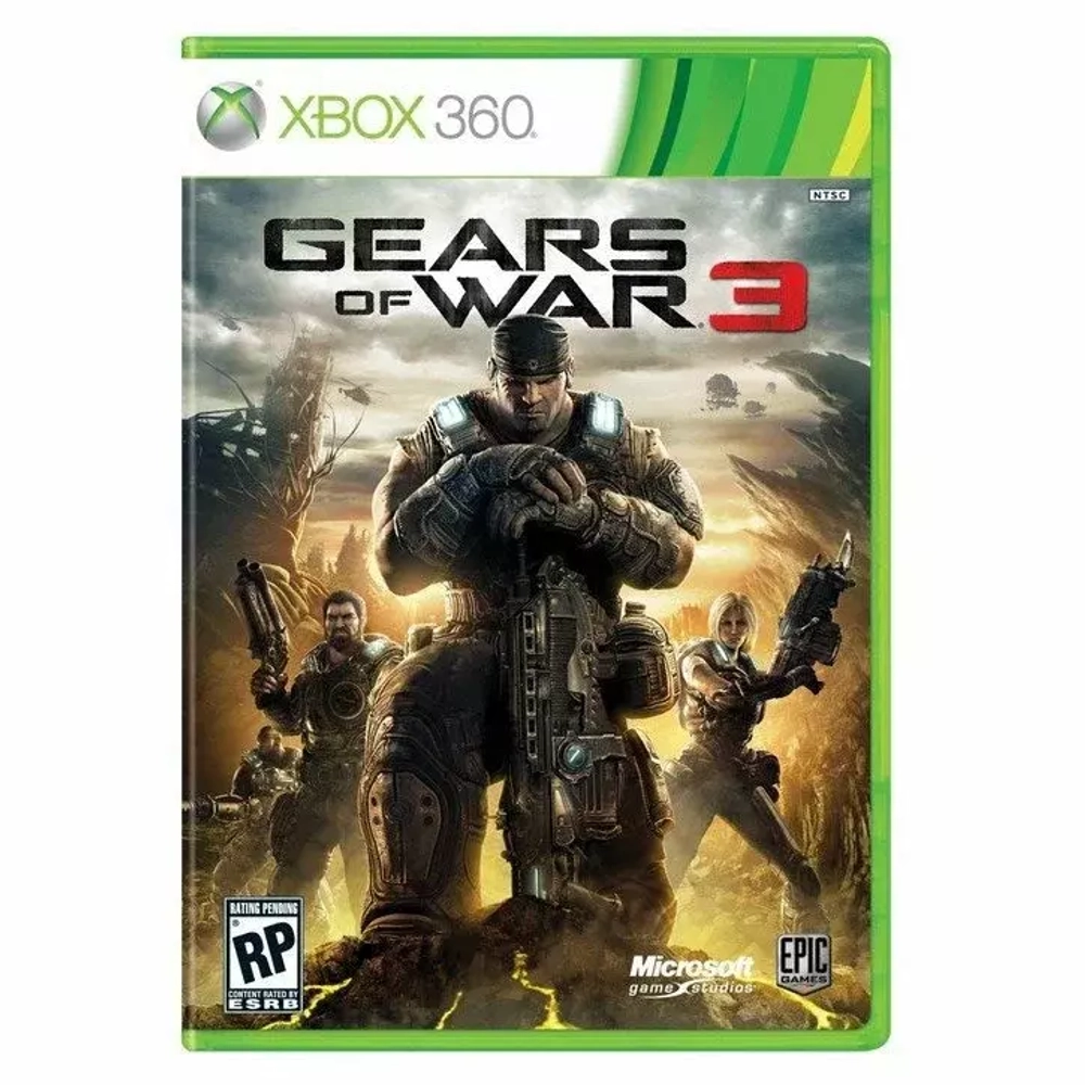 Gears of War 3 (Xbox 360) Б/У