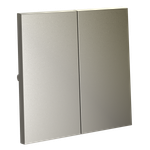 Клавиши для выключателя/переключателя двухклавишного, S70 (шелк)