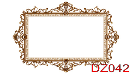 Фото обои - Декор под золото DZ042