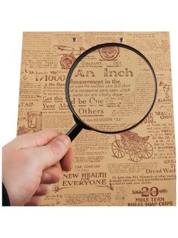 Лупа 10 см 3-х кратное увеличение