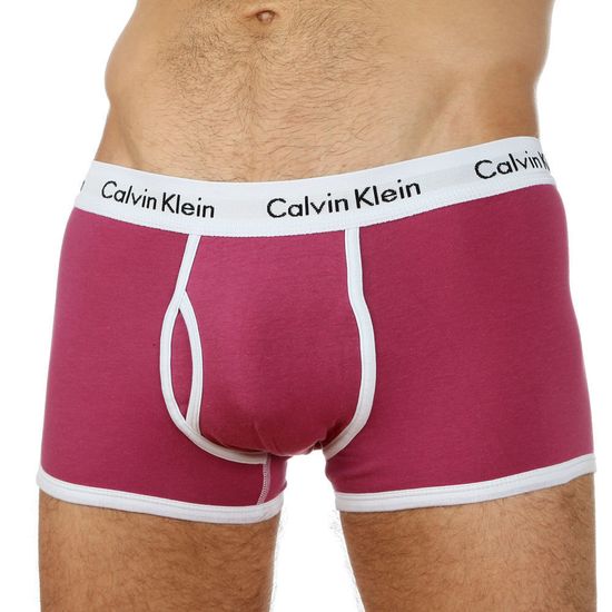 Мужские трусы боксеры светло-фиолетовые Calvin Klein 365 Violet Trunks