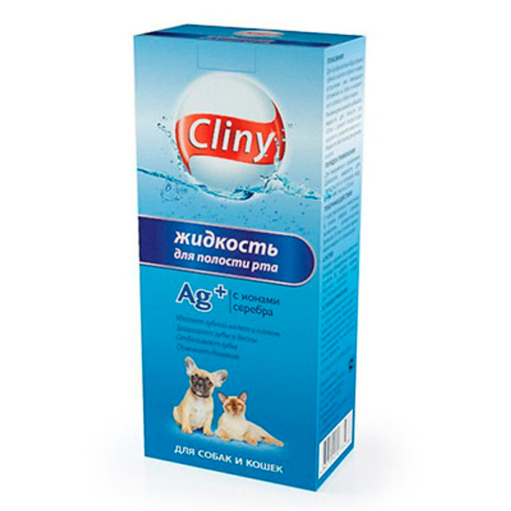 Cliny жидкость д/кошек и собак для полости рта, 300мл