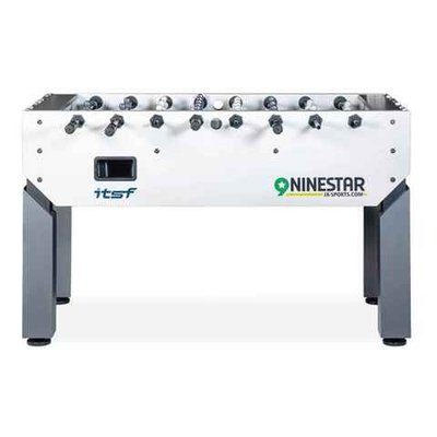 Игровой стол - футбол "Nine Star Iron Men ITSF Grey" (144х75,5х90)