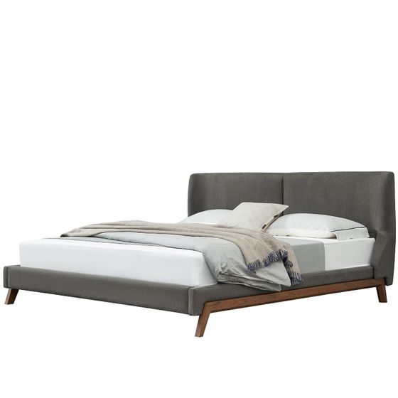 Кровать Domo 160х200 см с мягким изголовьем | Купить в Hallberg.ru
