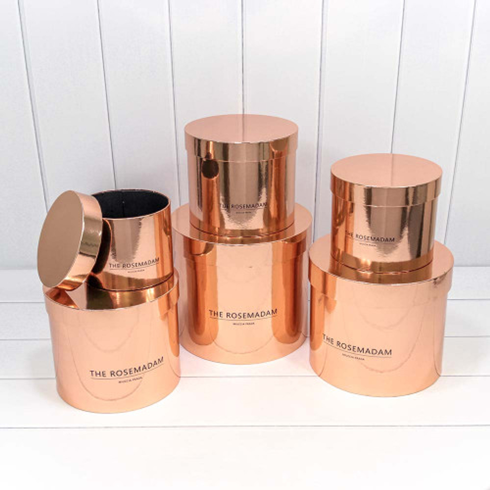 Коробка 25х22.5 см Набор 6 шт "The Rosemadam" (Бронзовый)