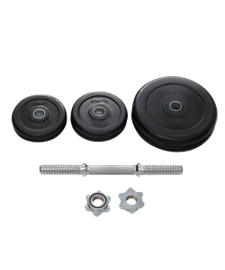 Гантель разборная обрезиненная в коробке DB-716, 16 кг