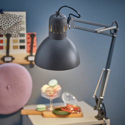 IKEA TERTIAL  (ИКЕА ТЕРТИАЛ)  -  Настольная лампа, темно-серый