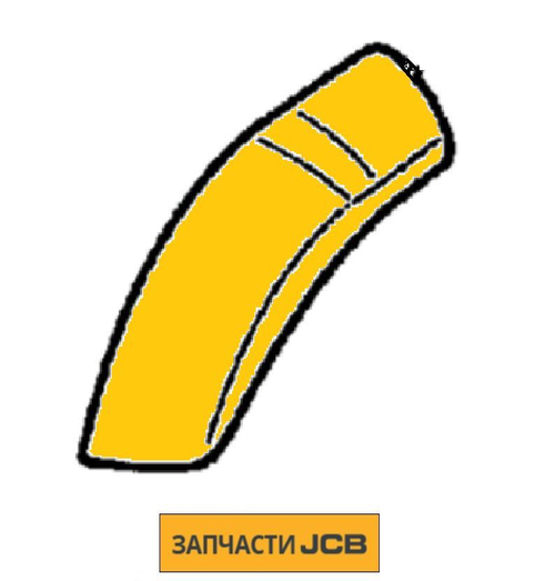 Крыло кабины JCB 123/03169