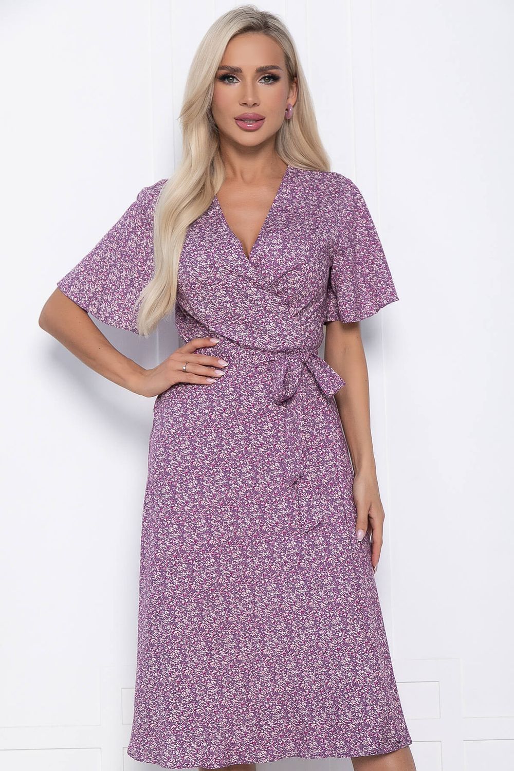 Платье Мода люкс (сиреневое) П10885 LT Collection