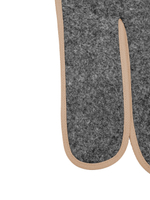 Ковры RENAULT T (автомат) (экокожа, бежевый, бежевый кант, красная вышивка)