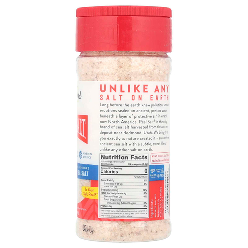 Redmond, Real Salt, древняя кошерная морская соль, 284 г (10 унций)