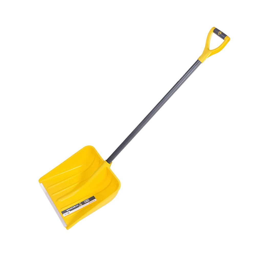 ЛОПАТА СНЕГ. ПЛАСТМ. "ВАРЯГ ЭКСПЕРТ" 400 Х 400 ММ (1/5) СТАЛЬН.ЧЕРЕНОК И РУЧКА, МЕТ.ПЛАСТИНА "ЦИКЛ" 203235