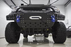 Бампер силовой передний BMS ALFA для УАЗ Патриот под расширители Lapter