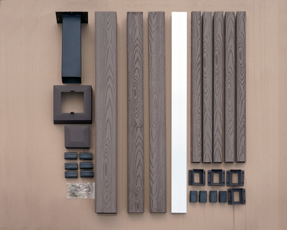 Комплект элементов ограждений "WOODSTYLE 3D"