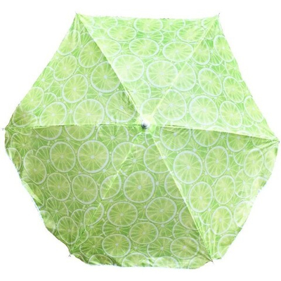 Зонт пляжный D=170см, h-190см «Лайм» ДоброСад