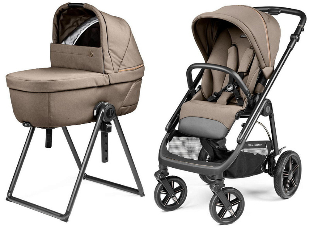 Коляска Peg Perego Veloce TC New Belvedere Lounge 3 в 1 Pine Bark