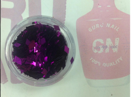 Ромбики для дизайна ногтей фуксия