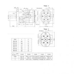 Гидравлический мотор ВМН 200 (аналог MH 200C)