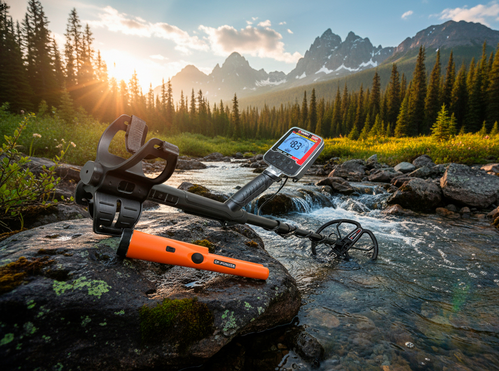 Металлоискатель Tianxun W55 RU + MD-700 Pointer