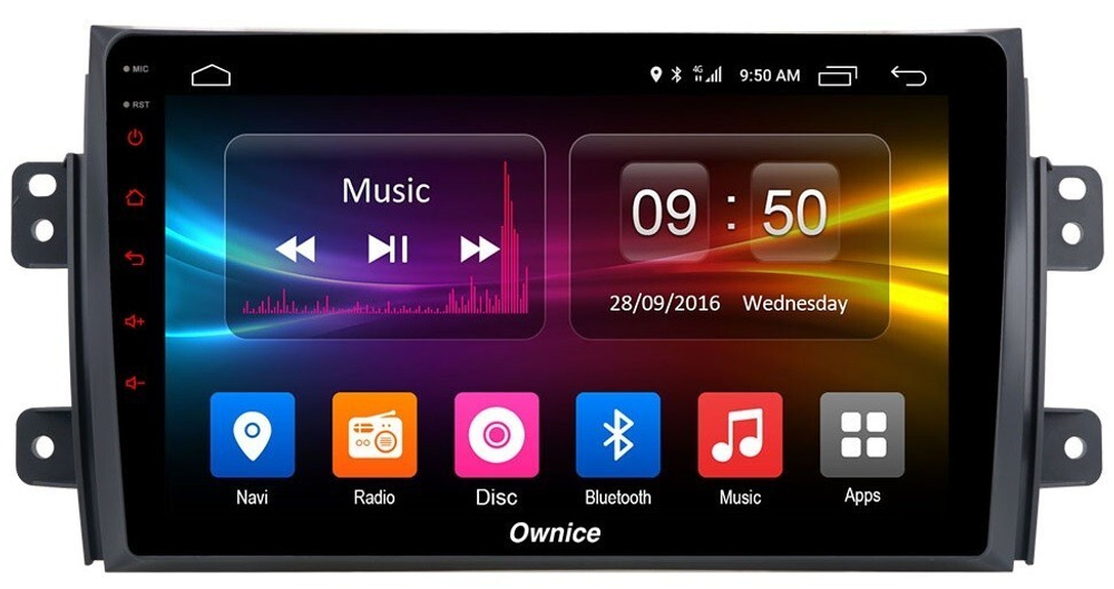 Магнитола Suzuki SX4 2006-2014 - Carmedia OL-9625 QLed, Android 12, TS10, CarPlay, 4G SIM-слот