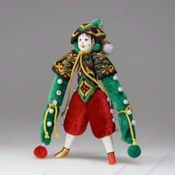 Ёлочная игрушка Клоун Капитан