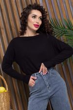 Блуза Грей (черная) Б13046-44М LT Collection