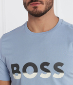 Футболка Tee BOSS GREEN - голубой(50477616)