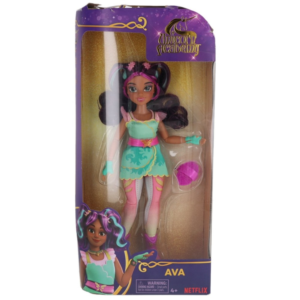 Spin Master 1815 20142575 — Кукла Академия Единорогов Ава с каштановыми волосами и аксессуарами 6067324 — фото 1