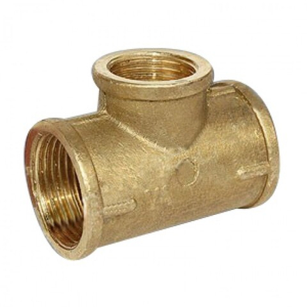 Тройник лат. 3/4"В х 1/2"В х 3/4"В