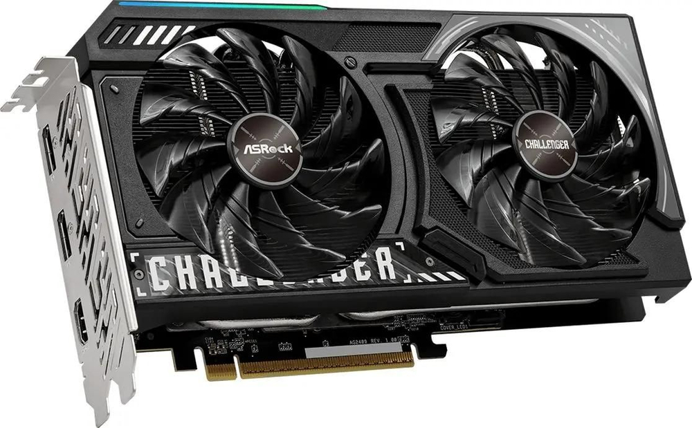 Видеокарта ASRock AMD  Radeon RX 9060 RX9060 CL 8G 8ГБ Challenger, GDDR6, Ret