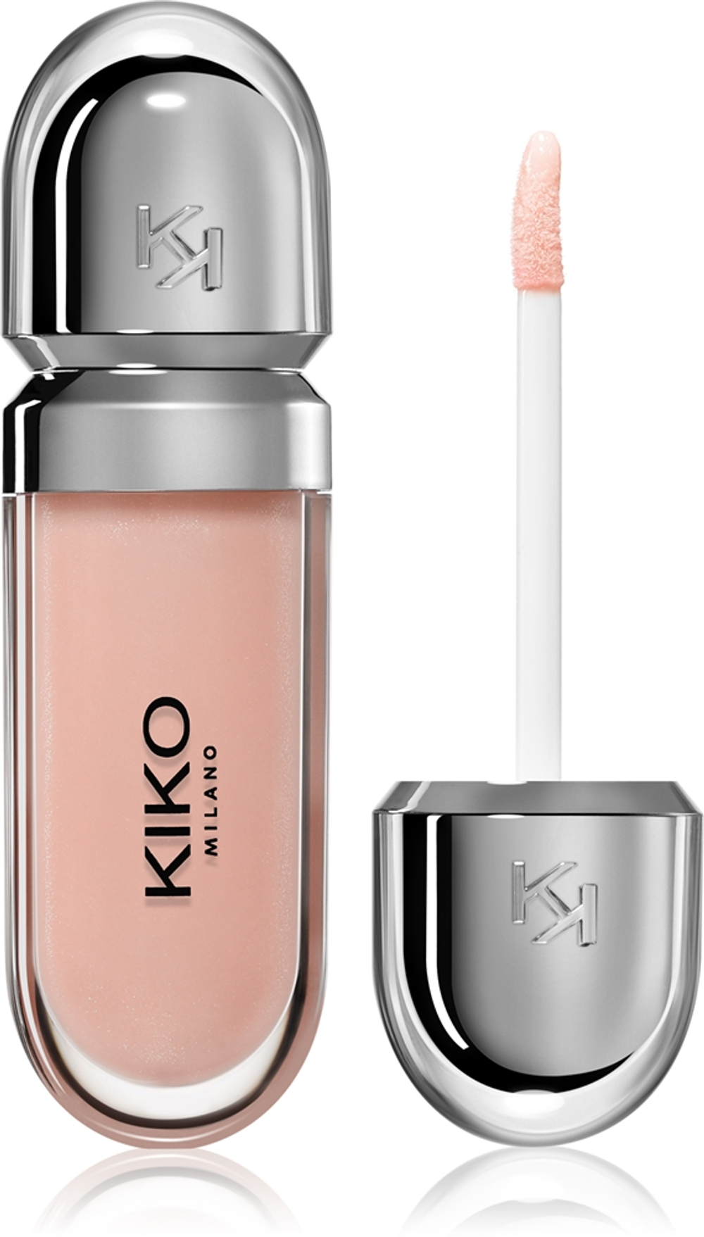 KIKO Milano 3D Hydra - Увлажняющий блеск для губ оттенок 06 Candy Rose, 6 ml