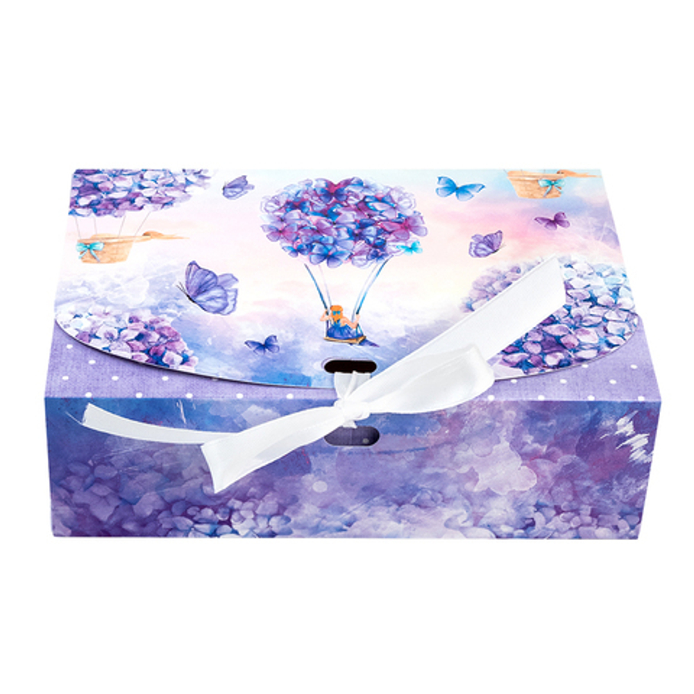 Упаковка для кондитерских изделий "Весенняя гортензия" 16,5*11,5*5 см