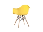 Кресло  Bari в стиле Eames DAW желтый