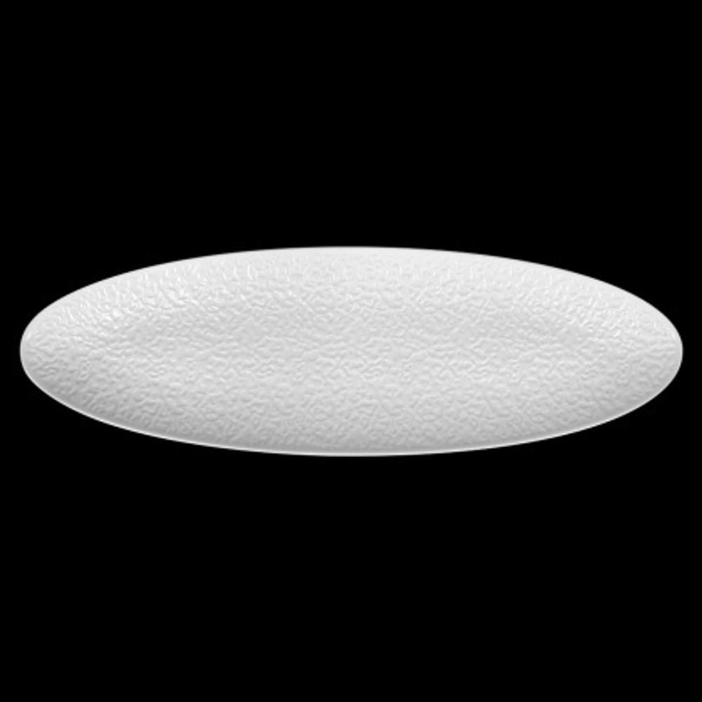БЛЮДО овальное 17'' 440х140х23мм, белый "Corone Nori"