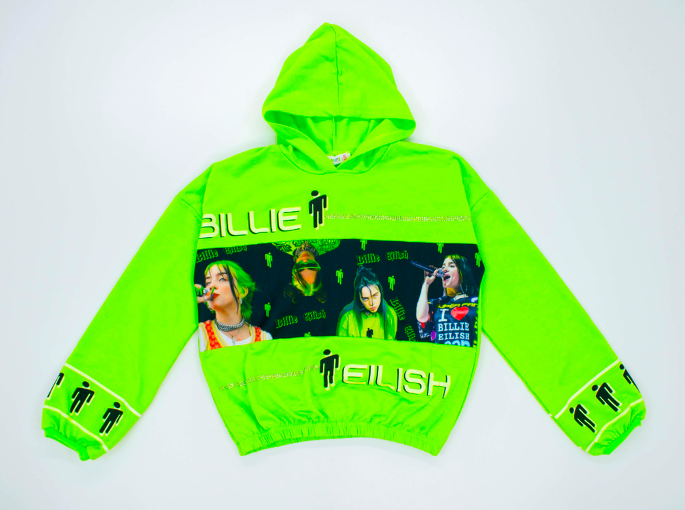 толстовка-худи billie eilish 2786