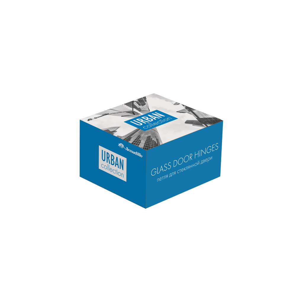 Петля для стеклянной двери Space.GL.H01 (2 шт) AL алюминий