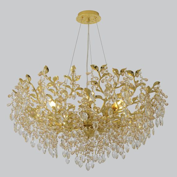 Подвесная люстра Crystal Lux Eden SP10 Gold