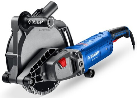 Штроборез сетевой ЗУБР ЗШ d 230 мм, метал. ящик ЗШ-П65-2700 ПСТК