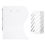 Подставка-держатель для книг и учебников BRAUBERG, с органайзером, раздвижная, металлическая, 238066