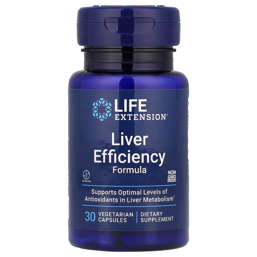 Life Extension, формула для здоровья печени, 30 вегетарианских капсул