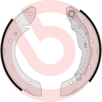 BREMBO - S68521-BRB - Brake Shoe Set