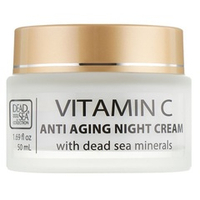 Ночной крем для лица с Витамином С и минералами Мертвого моря DSC Vitamin C Night Cream 50мл